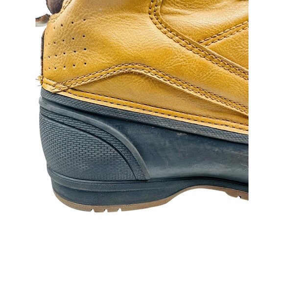 Magellan Outdoors Mens Insulated Duck Boots Size 9D Brown Thermoplastic Rubber - Picture 11 of 16